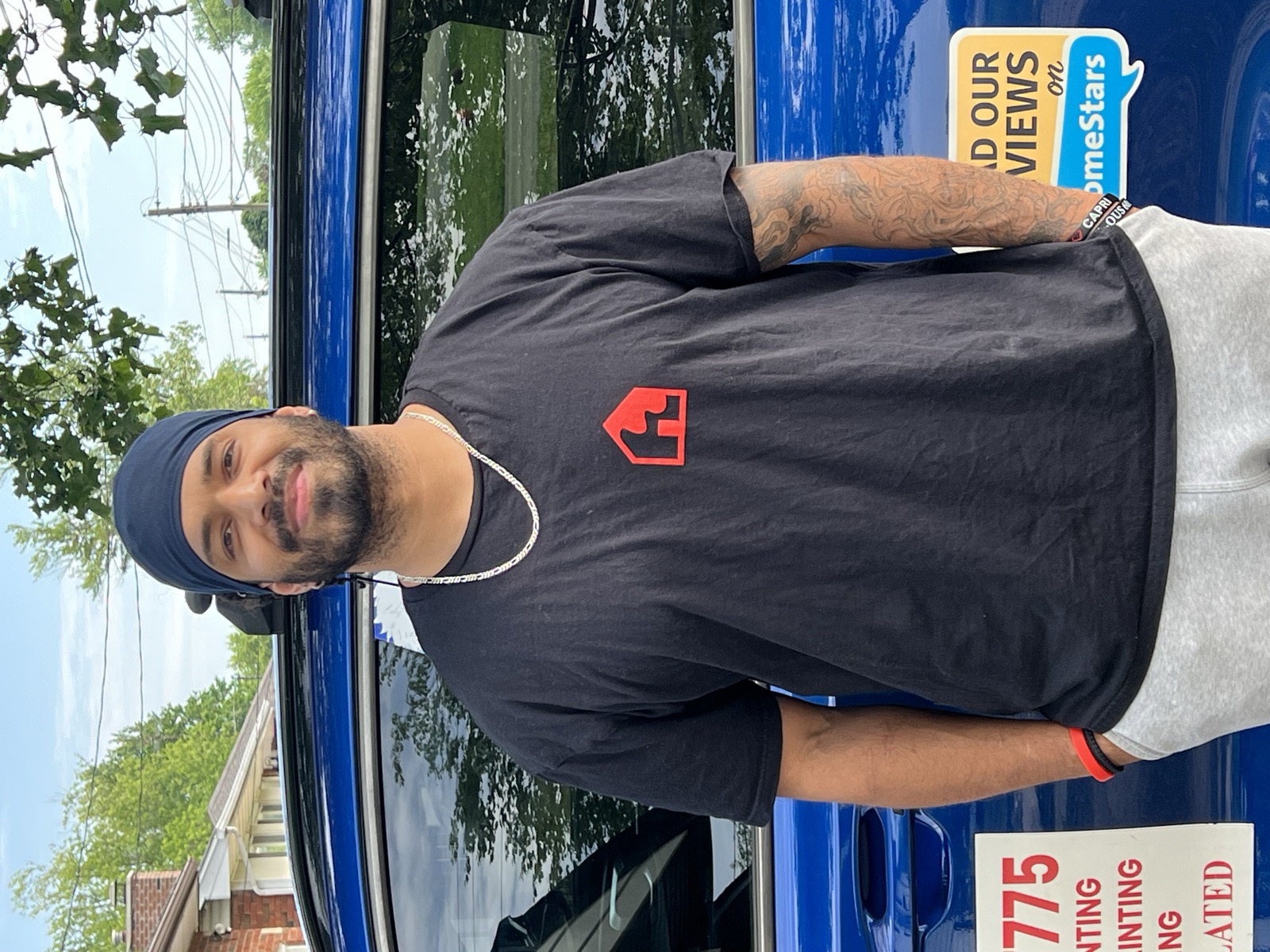 Miguel, owner of Outlined Haven